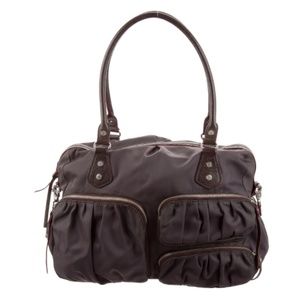 MZ Wallace Kate Bag in Taupe / Green